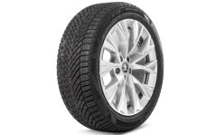 Kompletní zimní kolo Dofida 18" pro Škoda Superb IV – Pirelli Cinturato Winter 2 (Seal) (+), stříbrná