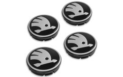 Středové krytky kol Škoda sada 4 ks