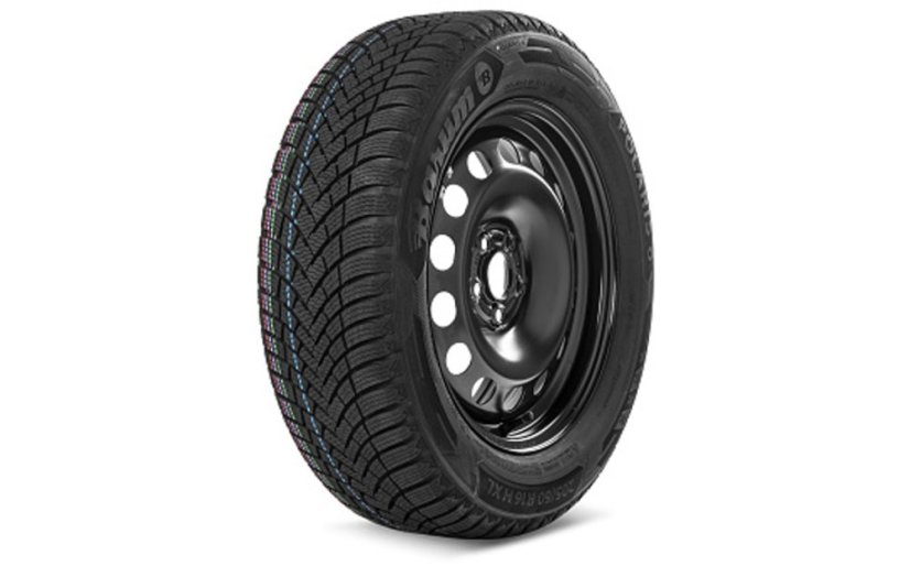 Kompletní zimní kolo 16" pro Škoda Kamiq - Strana: Pravá