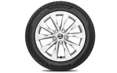 Kompletní zimní kolo Crystal 17" pro Škoda Superb IV – Hankook WiNter i*cept RS3 W462