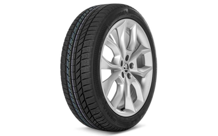 Kompletní zimní kolo Crater 18" pro Škoda Kamiq - Strana: Pravá