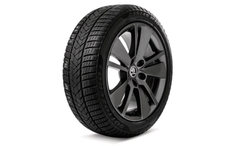 Kompletní zimní kolo Zenith 18" pro Škoda Superb III - Strana: Levá