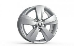 ALU kolo z lehké TUNGA 16" pro OCTAVIA III