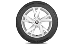 Kompletní zimní kolo Lyra 17" pro Škoda Octavia IV – Bridgestone Blizzak 6