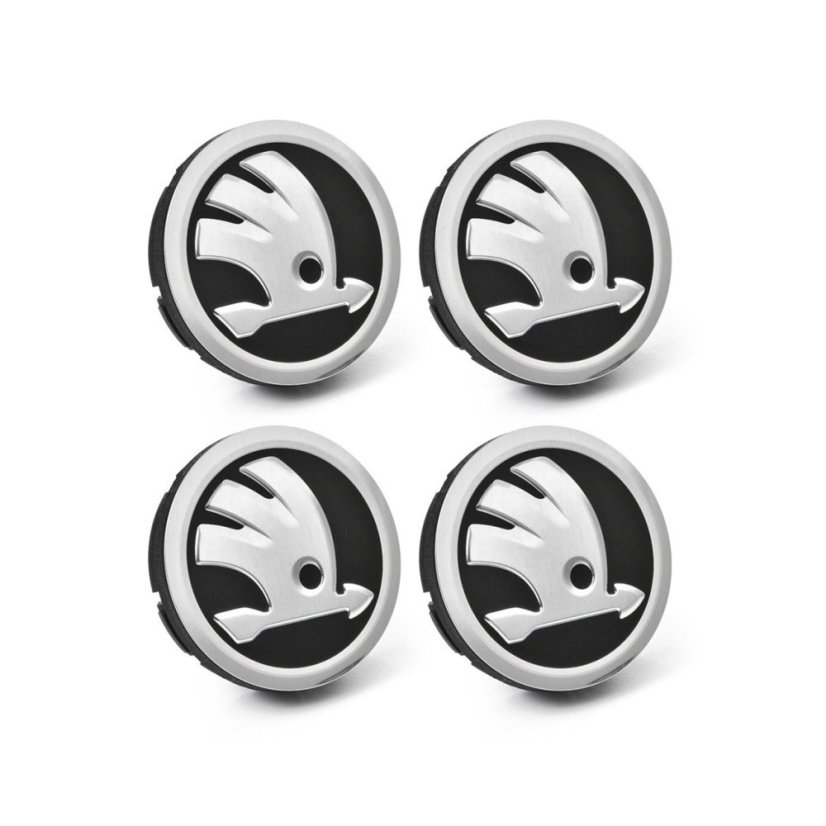 Středové krytky kol Škoda sada 4 ks Středové krytky kol Škoda sada 4 ks