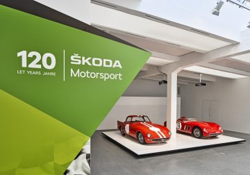 ŠKODA Muzeum vystavuje vůz ŠKODA 1100 OHC Coupé a další exponáty z historie motorsportu
